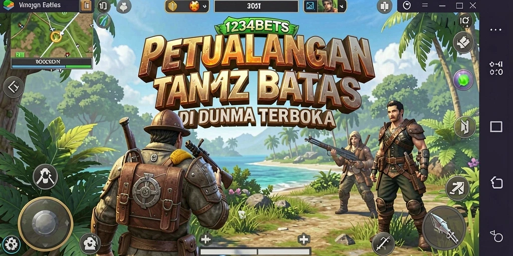 Screenshot gameplay 1234BETS yang penuh aksi dan petualangan menarik.