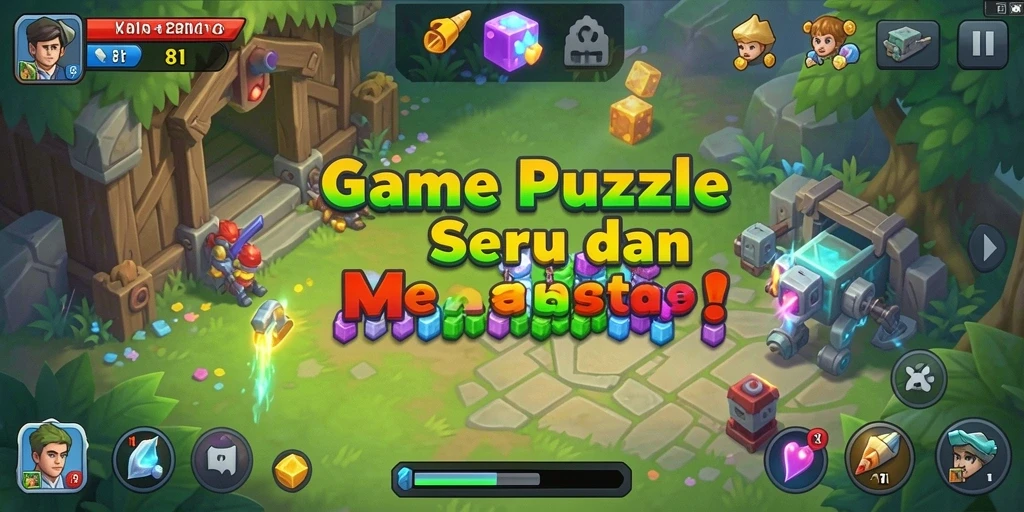 Gameplay seru dari 8II dengan tantangan Match-3.