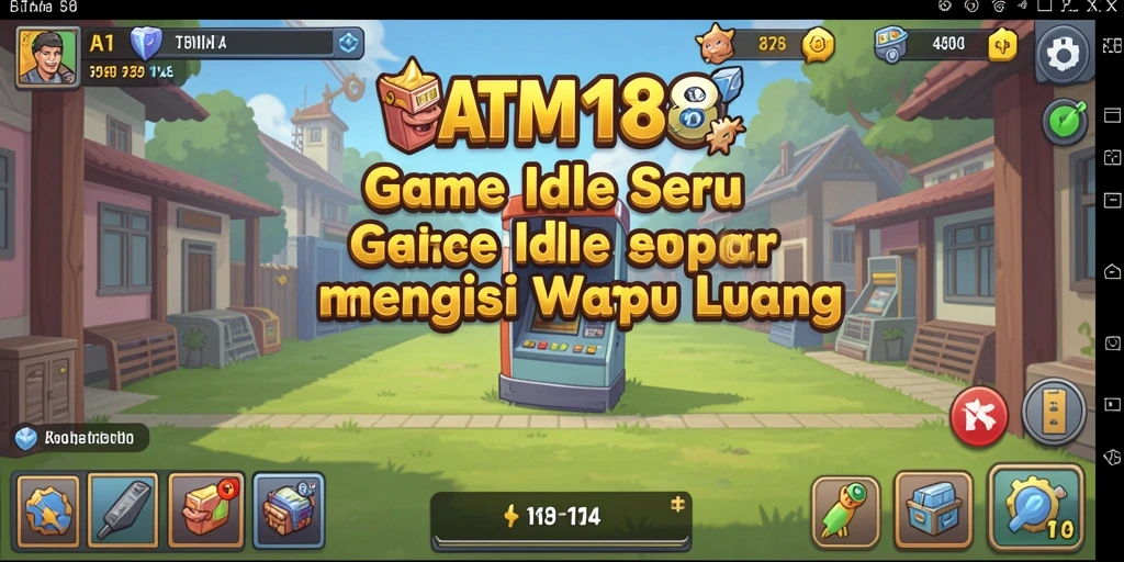 Tampilan gameplay seru dan menantang di ATM138.