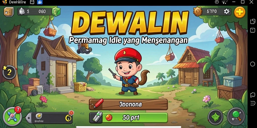 Tampilan gameplay menarik dari DEWALIN yang membuat Anda ketagihan.