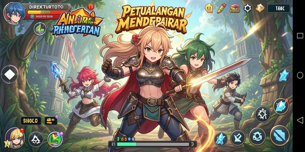 Tampilan menarik dari gameplay DIREKTURTOTO yang penuh aksi.