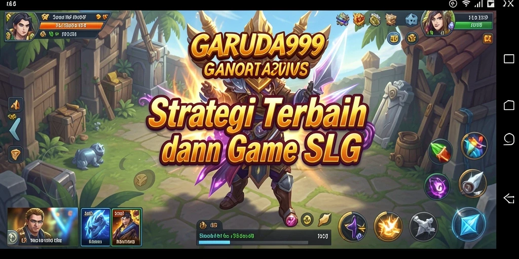 Tangkapan layar dari gameplay SLG yang intens dan mendalam.