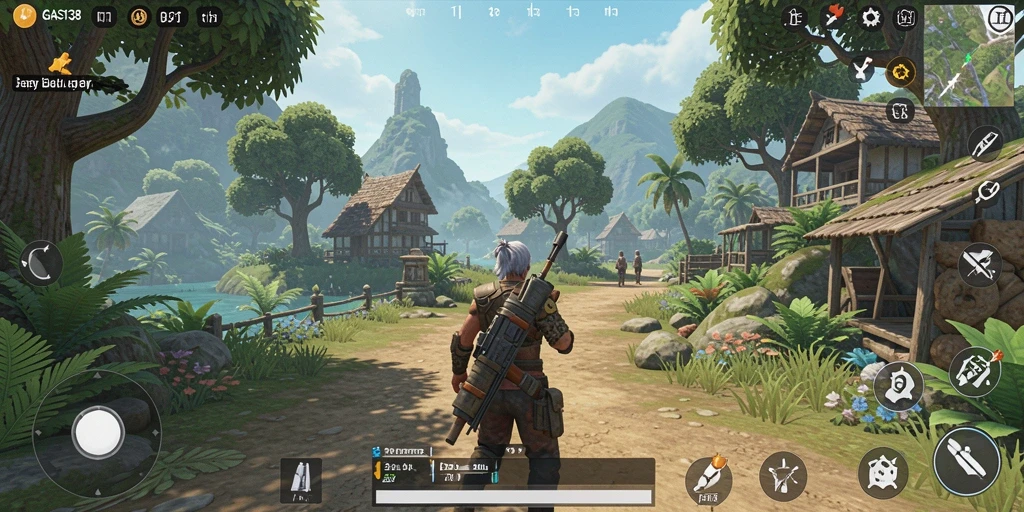 Tampilan gameplay <strong>GAS138</strong> yang menakjubkan dalam dunia terbuka.