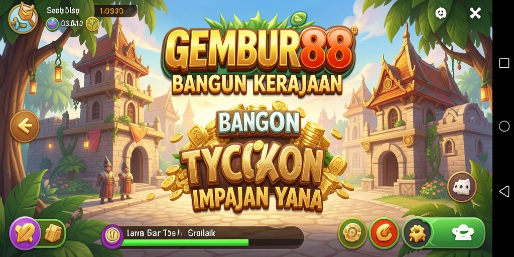 Tampilan gameplay GEMBUR88 yang menarik dan menantang untuk para pemain Tycoon.