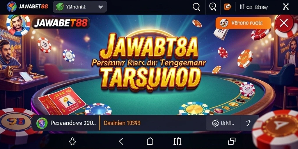 Tampilan menawan dalam permainan Kasino JAWABET88.