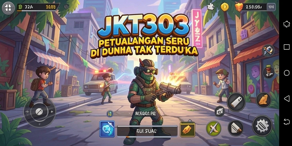Visual mengesankan saat bermain JKT303 dengan misi petualangan menantang.