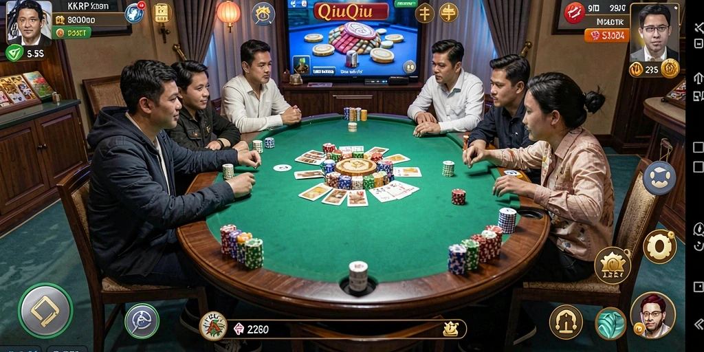 Tampilan gameplay seru dari KKRP yang penuh aksi.