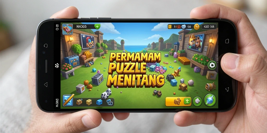Tampilan gameplay puzzle yang menarik dan menantang di NX303.