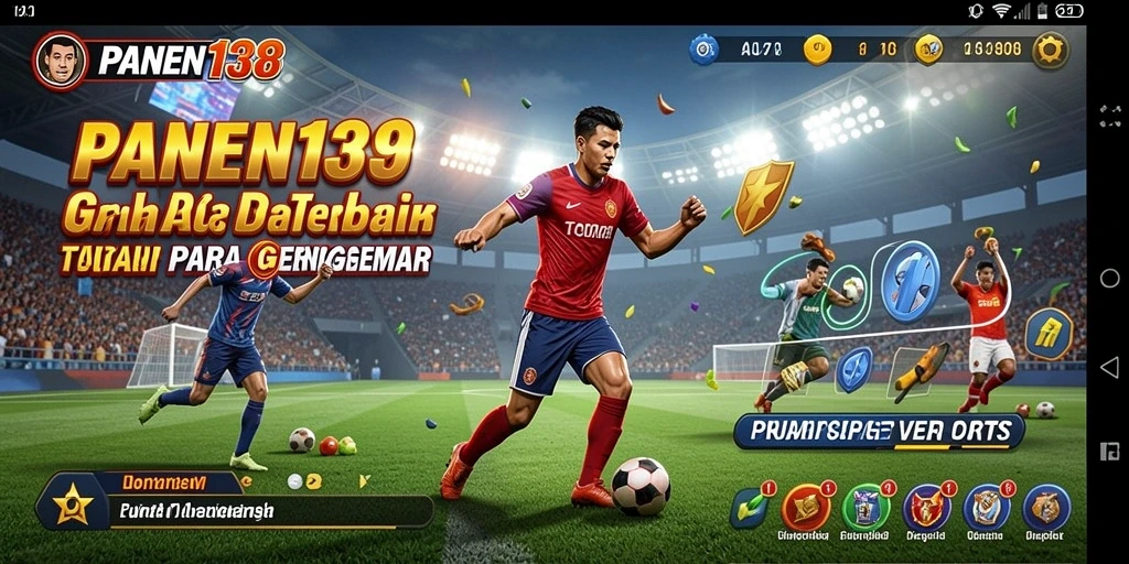 Tampilan menarik dari gameplay PANEN138 yang penuh aksi olahraga.
