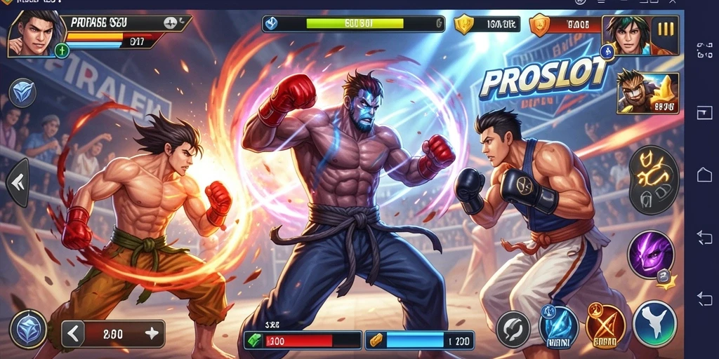 Tangkapan layar dari gameplay PROSLOT yang mendebarkan dan penuh aksi.