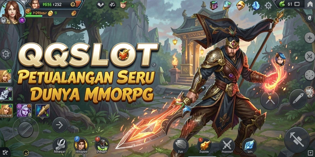Screenshot gameplay seru dan petualangan di dunia MMORPG QQSLOT.