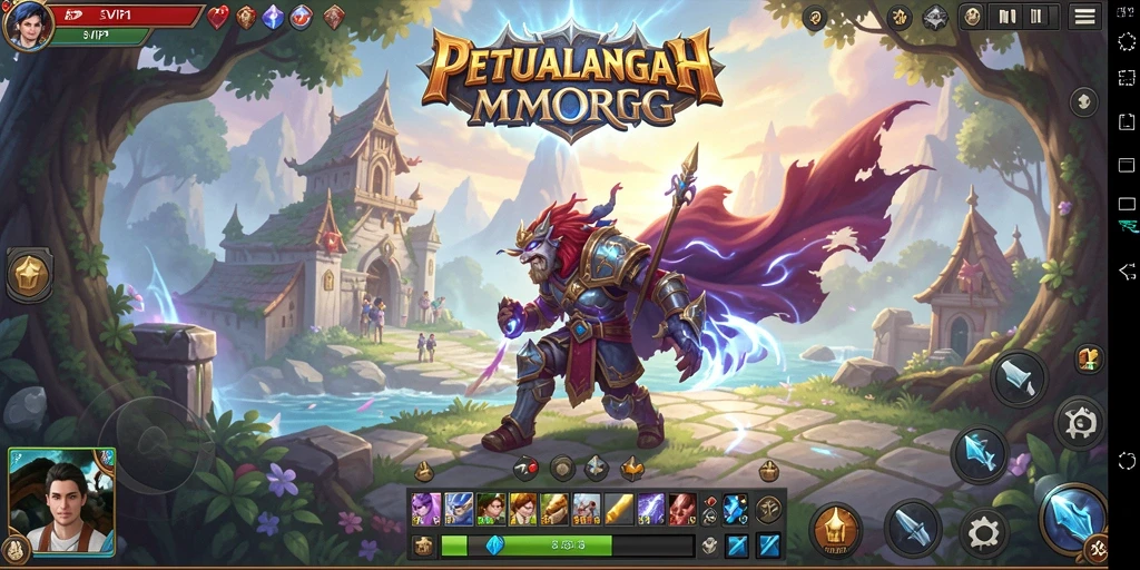 Tampilan gameplay SVIP1 yang menakjubkan dan penuh aksi.